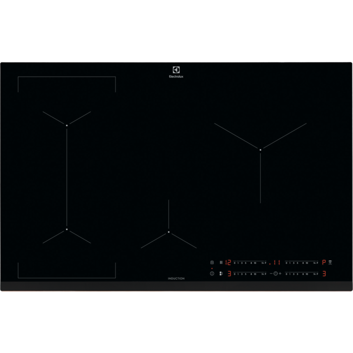 600 Bridge - Inductiekookplaat, 80 cm