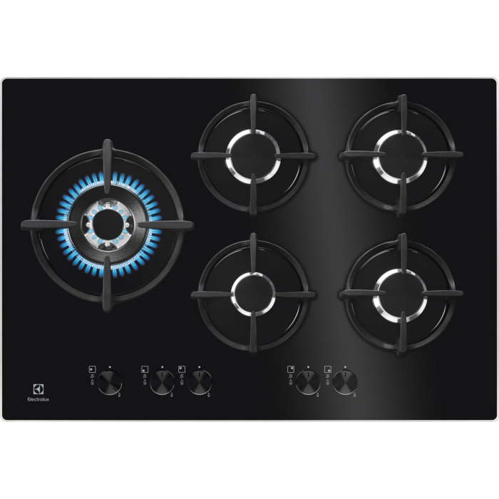 600 Gas on Glass - Gaskookplaat, 75 cm